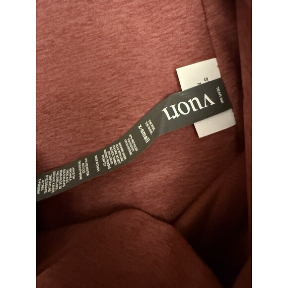 Vuori Women’s Clean Elevation Shorty Desert Rose Heather Pink Sz XS New w/tag - Picture 3 of 3